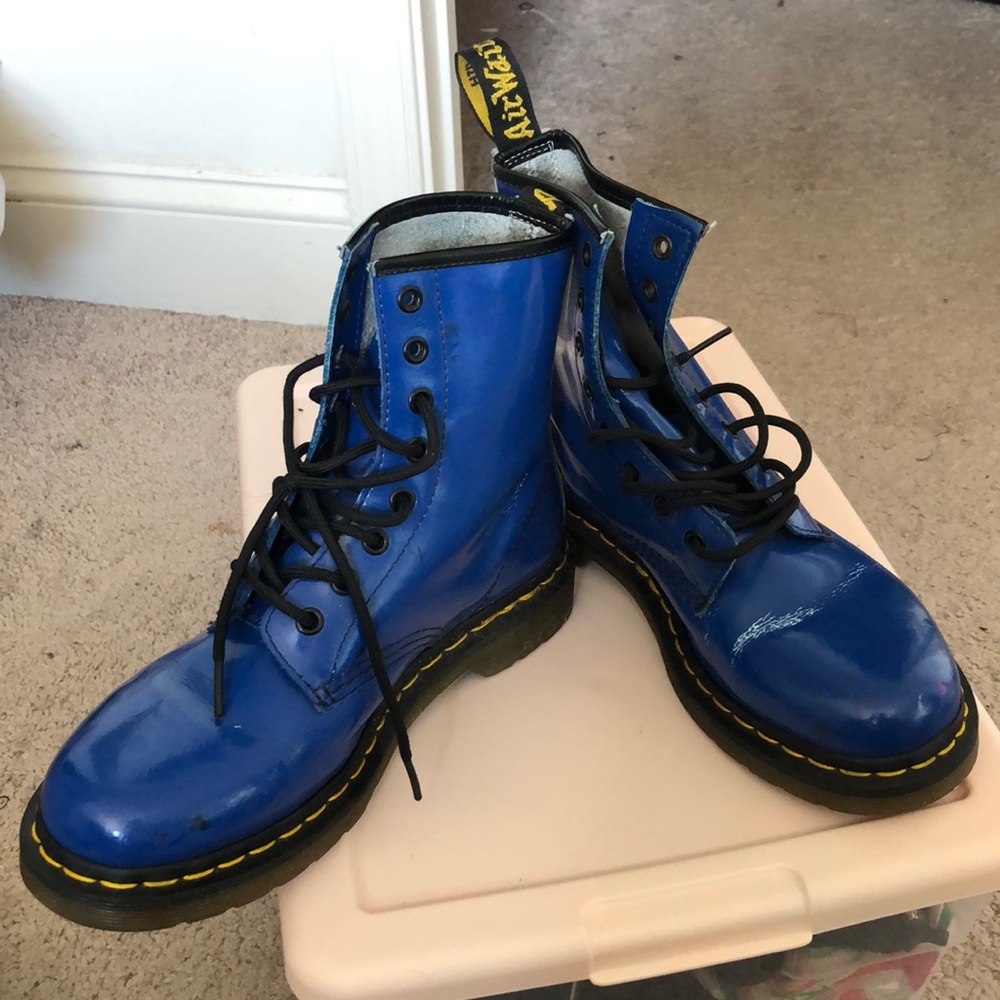 Blue Dr Martens